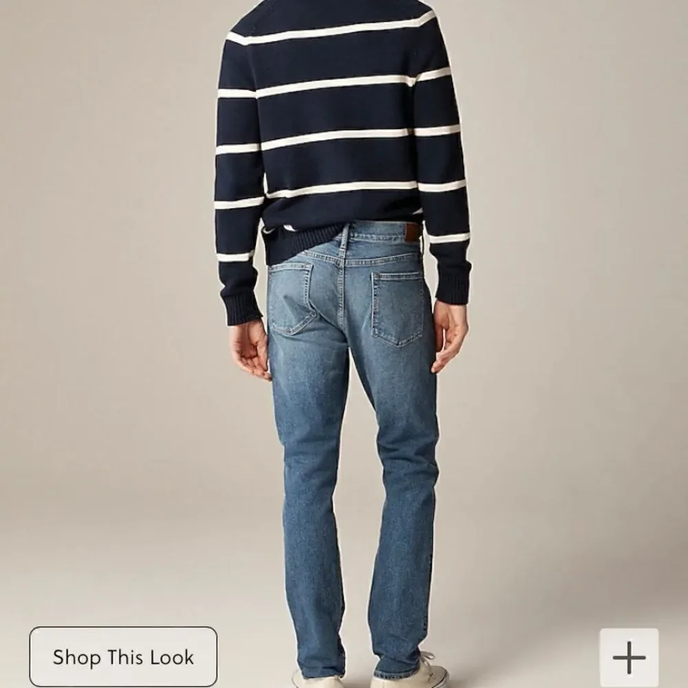J.Crew 484 Slim-fit stretch jean in three-year Wash
